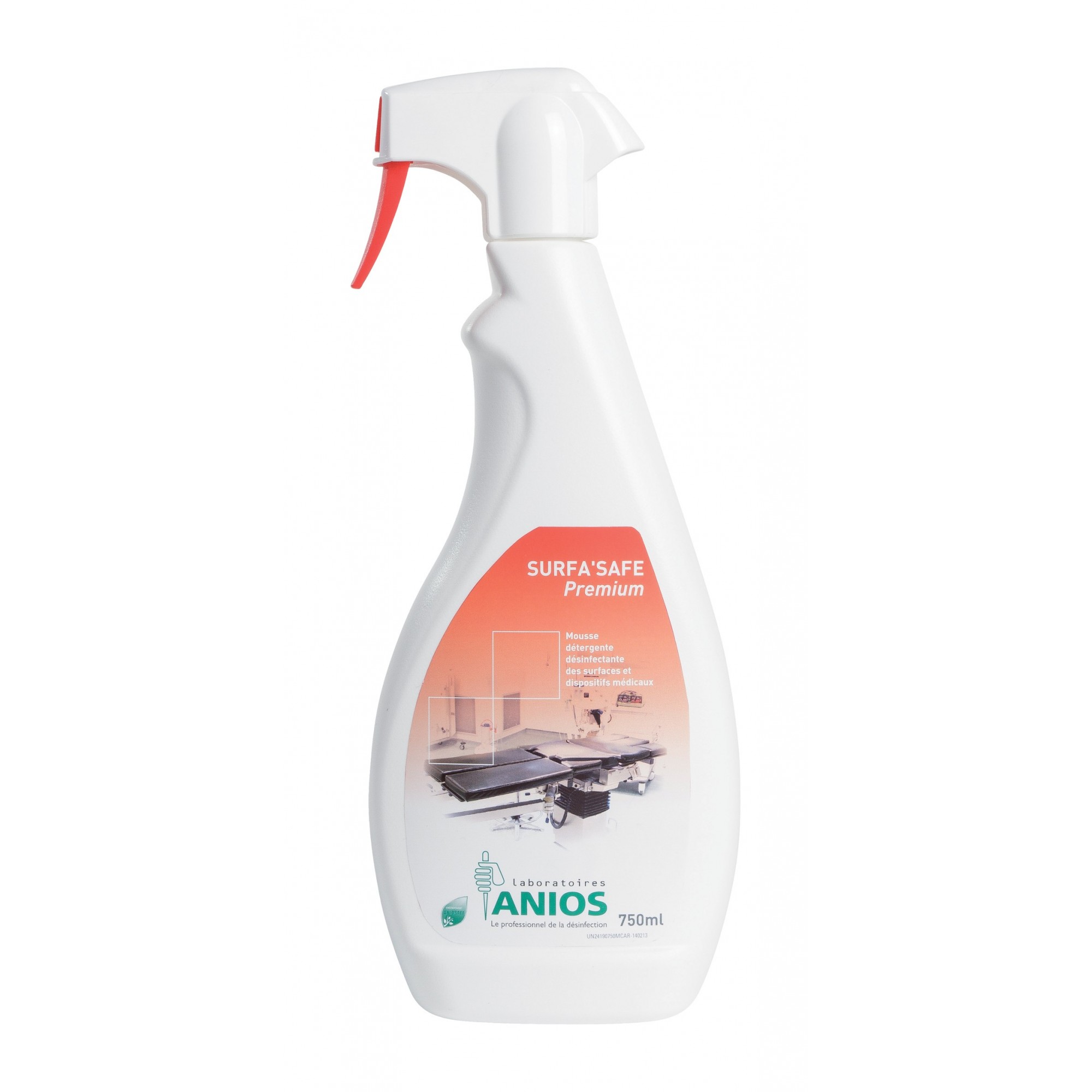 Détergent de surfaces SURFA'SAFE PREMIUM 750mL - ANIOS