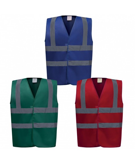 GILET Haute Visibilité BANDES RETros - Yoko