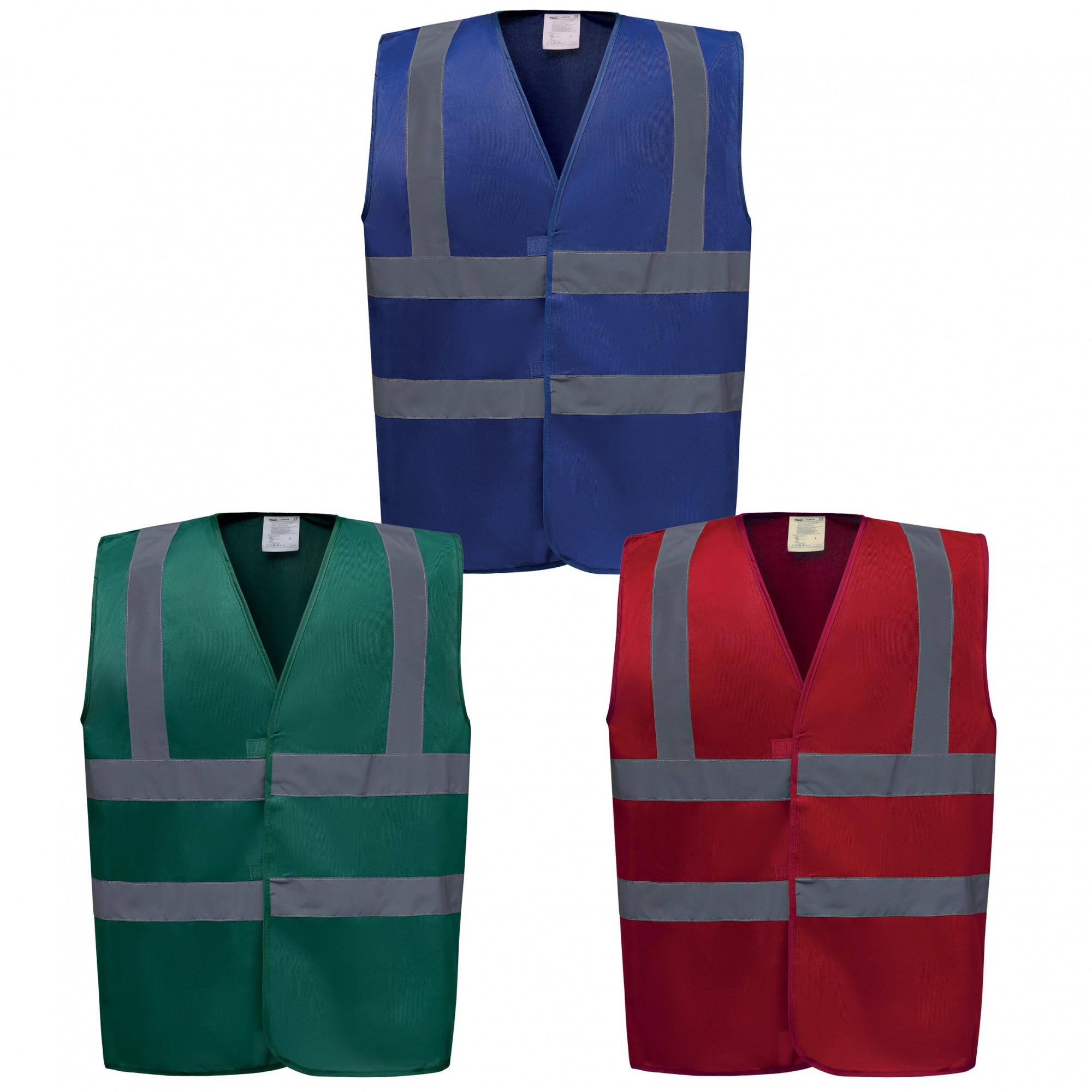 GILET Haute Visibilité BANDES RETros - Yoko