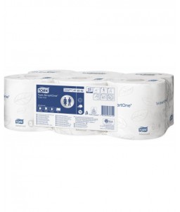 6 rouleaux de papier toilette Smartone® 1150F - Tork - Protection cutanée - 2