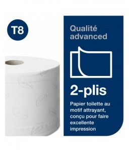 6 rouleaux de papier toilette Smartone® 1150F - Tork - Protection cutanée - 4