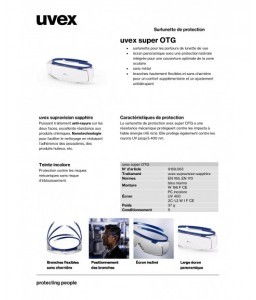 SURLUNETTES UVEX SUPER F OTG - UVEX - Accueil - 3