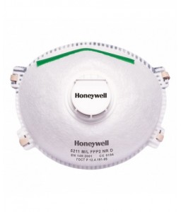 Boîte de 20 masques jetables coques avec soupape 5211 FFP2D - HONEYWELL