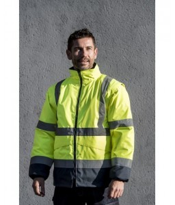 Blouson de travail haute visibilité Bagane - Securitop - Accueil - 3