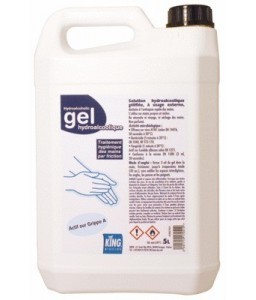 GEL HYDRO-ALCOOLIQUE 5L